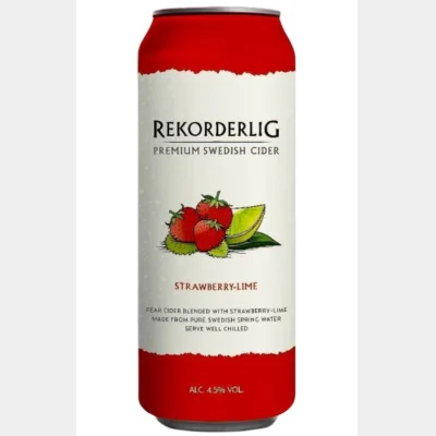 Rekorderlig Cider - Strawberry-Lime 50cl x 1 Can