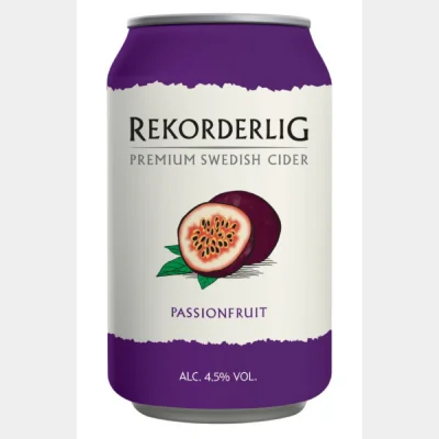 Rekorderlig Cider - Passionfruit 33cl x 1 Can
