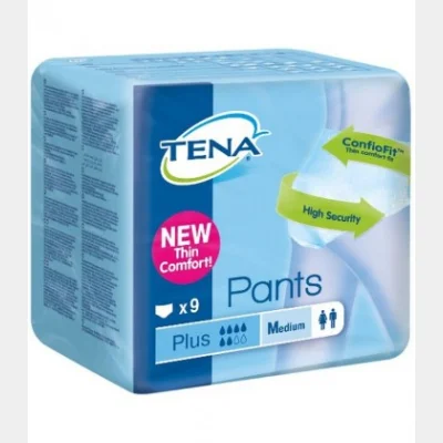 TENA PANTS PLUS MEDIUM 9TX 4TEM