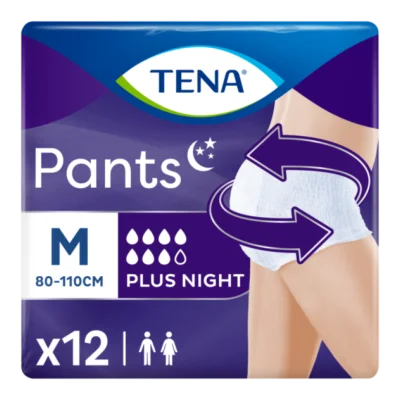 Tena pants plus night M 12pcs