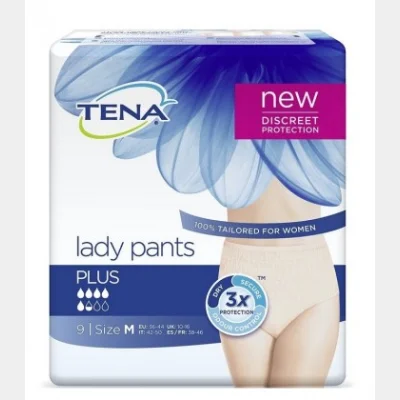TENA PANTS LADY PLUS MEDIUM 9Τ Χ4