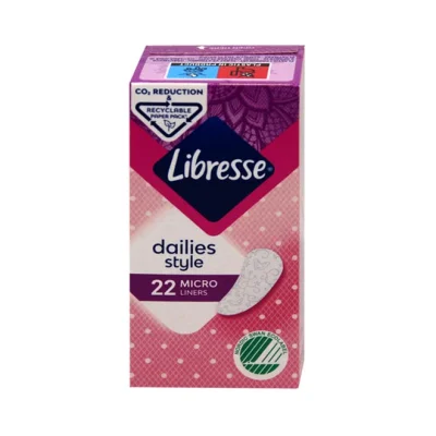 LIBRESSE micro liners dailies style 22pcs