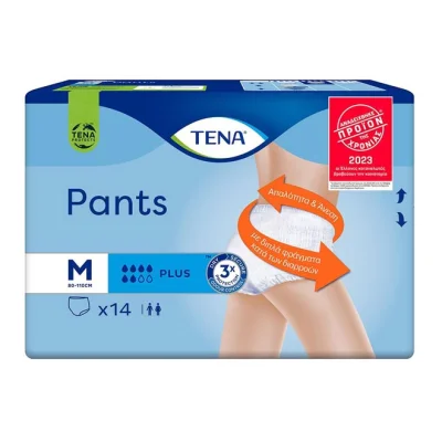 TENA adult pants medium plus (14pcs)