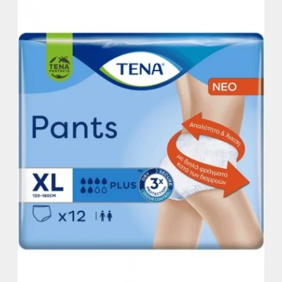 TENA PANTS PLUS ECO EX.LARGE 12Τ Χ4