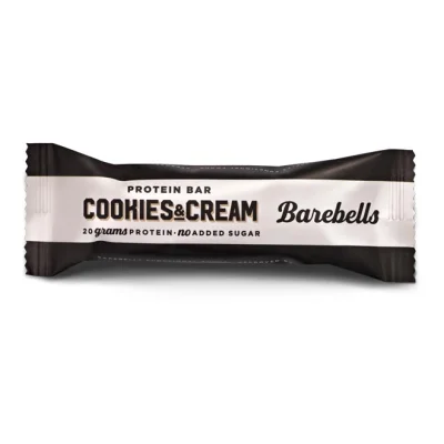 BAREBELLS bar protein 20 grams 55g - Cookies & Cream