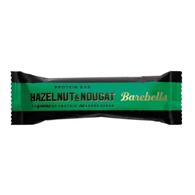 BAREBELLS bar protein 20 grams 55g - Hazelnut & Nugat
