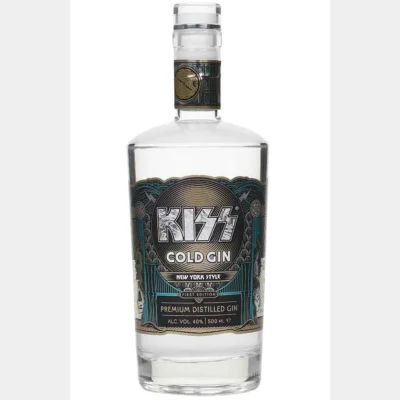 KISS Cold Gin New York Style 40% 50cl