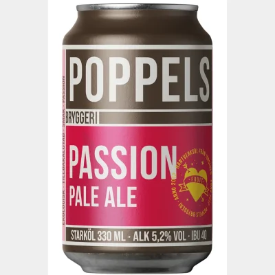 Poppels Passion - Pale Ale 5.2 % 33cl (Can)