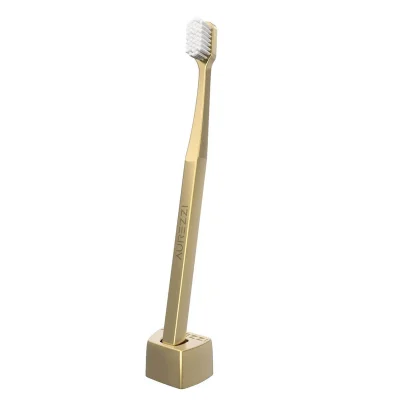 Toothbrush Gold/White Medium