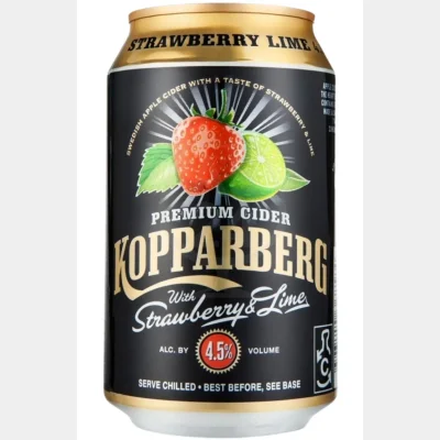 Kopparberg Cider Strawberry & Lime 0.33l ( Can) x 1