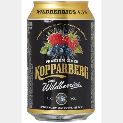 Kopparberg Cider Wildberries 0.33l (Can) x 1