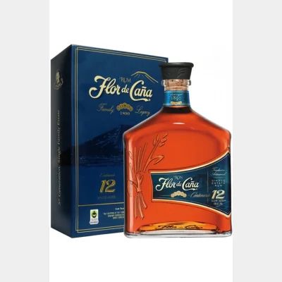 Flor De Cana 12 Years + GB 40% 70cl