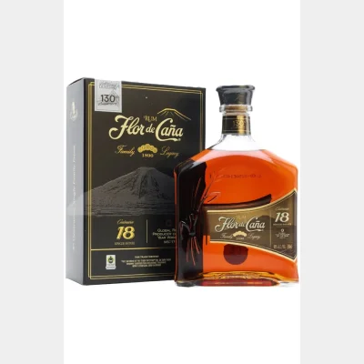 Flor De Cana 18 Years + GB 40% 70cl