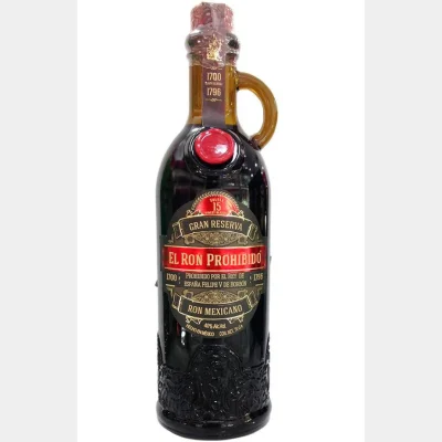 El Ron Prohibido 15YO Gran Reserva 40% 70cl