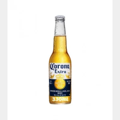 CORONA EXTRA ΜΠΥΡΑ 330ml ΜΙΑΣ ΧΡΗΣΕΩΣ ΦΙΑΛΗ