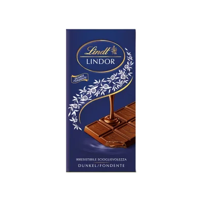 Lindt Lindor Bar 100gr Dark