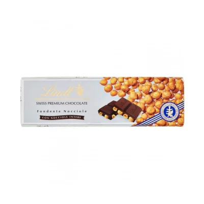 Lindt Tablet Gold 300gr Dark Chocolate and Hazelnuts