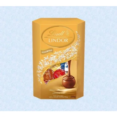 Lindt Lindor Assorted Chocolate Truffles Box 200g