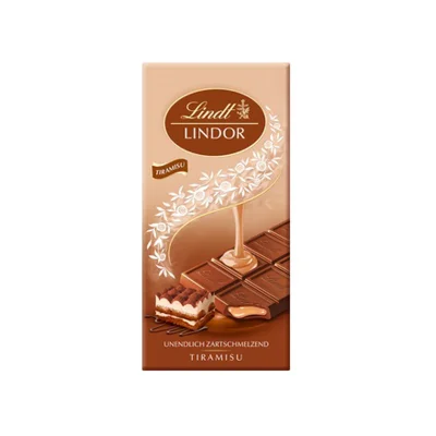 Lindt Lindor Bar 100gr Tiramisù