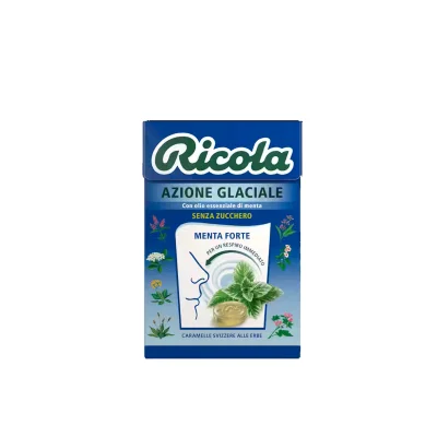 Ricola Box 50gr Strong Mint No Sugar