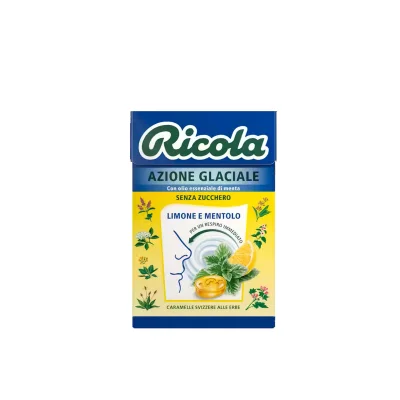 Ricola Box 50gr Lemon & Menthol No Sugar