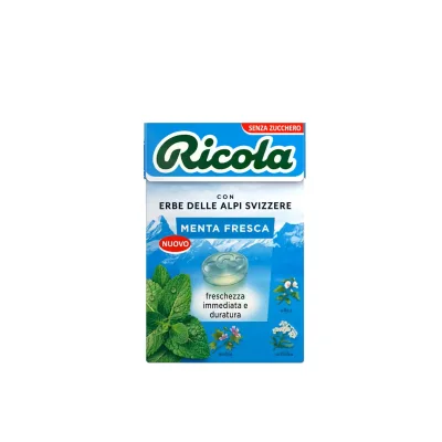 Ricola Box 50gr Fresh Mint No Sugar