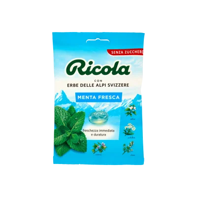 Ricola Sachet 70gr Fresh Mint No Sugar