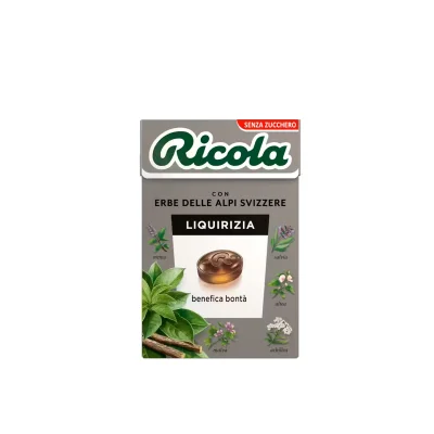 Ricola Box 50gr Liquorice No Sugar