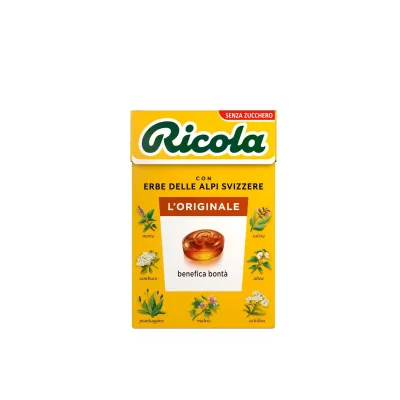 Ricola Box 50gr Original Herbs No Sugar