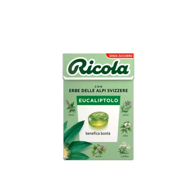 Ricola Box 50gr Eucalyptol No Sugar