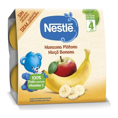 NESTLE Maçã Banana 6(4x100g) XE