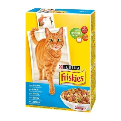 Friskies Cat Salmon Tuna and Vegetables 300g