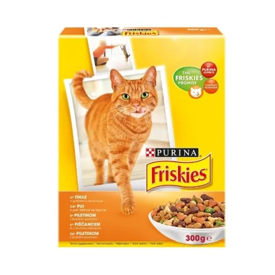 Ushqim mace pule & perime Friskies 300gr