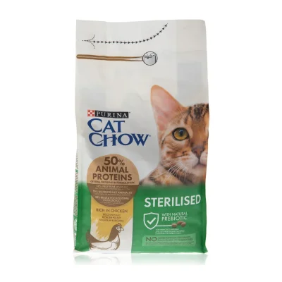 NESTLÉ CAT CHOW STERILISED Chicken 6x1.5kg N2XE
