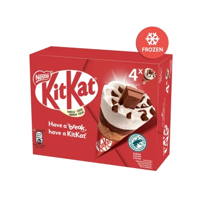 Kit Kat Vanilla Cone 4pcs x63,3gr