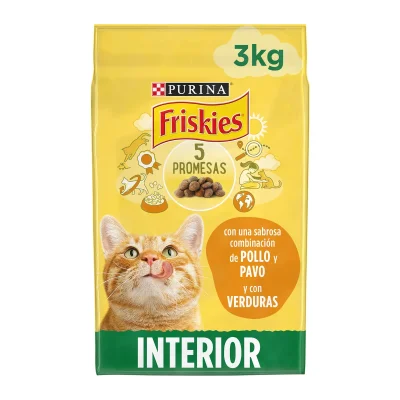 Friskies NESTLÉ FRISKIES INDOOR Cat Chkn&Trky&Veg4x3kgX2