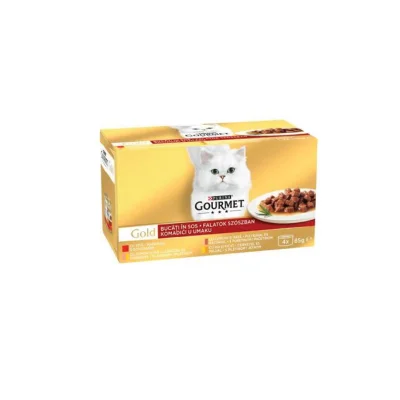 Gourmet Gold Mousse Assorted 4x85g