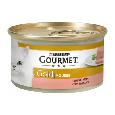 Purina Gourmet Gold Mousse Salmon 24x85g