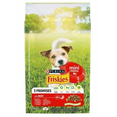 Friskies Dog Mini Menu Beef 1.5kg