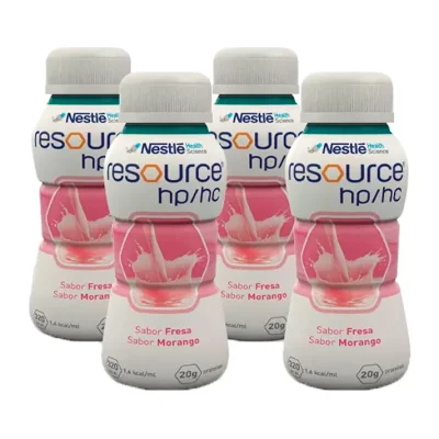 NESTLÉ RESOURCE HP/HC Morango Btl 6(4x200ml) ES