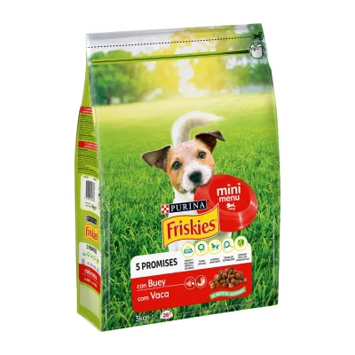 Friskies Mini Menu Dog Beef&Veg 4x3kg