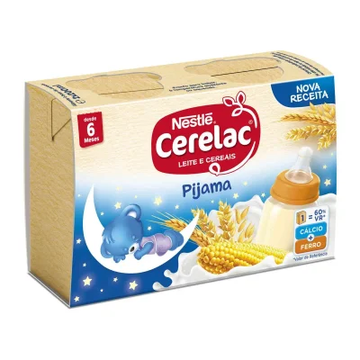 Nestlé Cerelac Pijama Milk & Cereals +6 Months 2x200ml