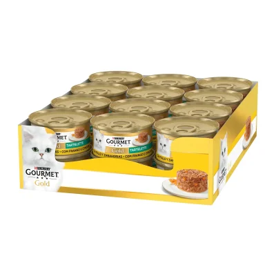 Gourmet Gold Tartelette Chicken and Carrot 24x85g