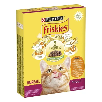Friskies Cat Hairball Chicken and Vegetables 300g