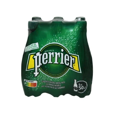 PERRIER sparkling water 6 x 500ml