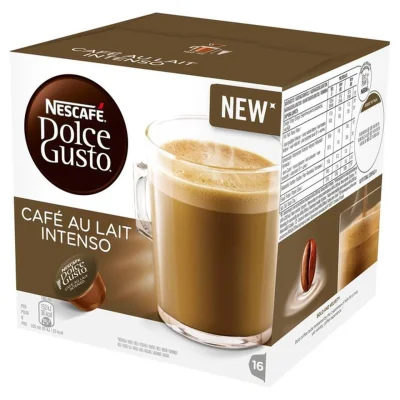Dolce Gusto Nescafé Café au Lait Intenso 16 Capsules 160g