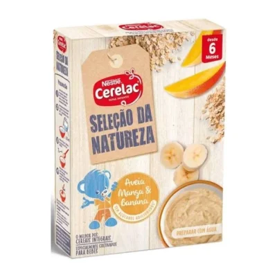 Nestlé Cerelac Nature Selection Oat Mango Milky Banana 6m+ 9x240g
