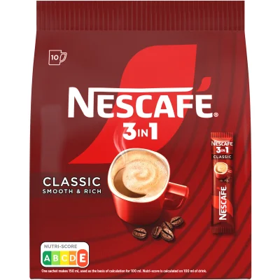 Nescafe 3w1 Classic Bag 10×16,5g