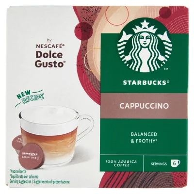 Starbucks Dolce Gusto Cappuccino 12 Capsules
