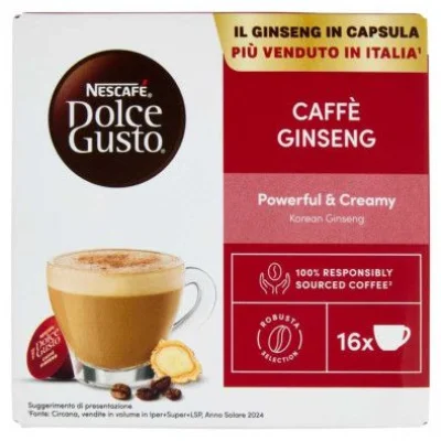 Nescafe' Dolcegusto Caffe Ginseng 16 Capsule